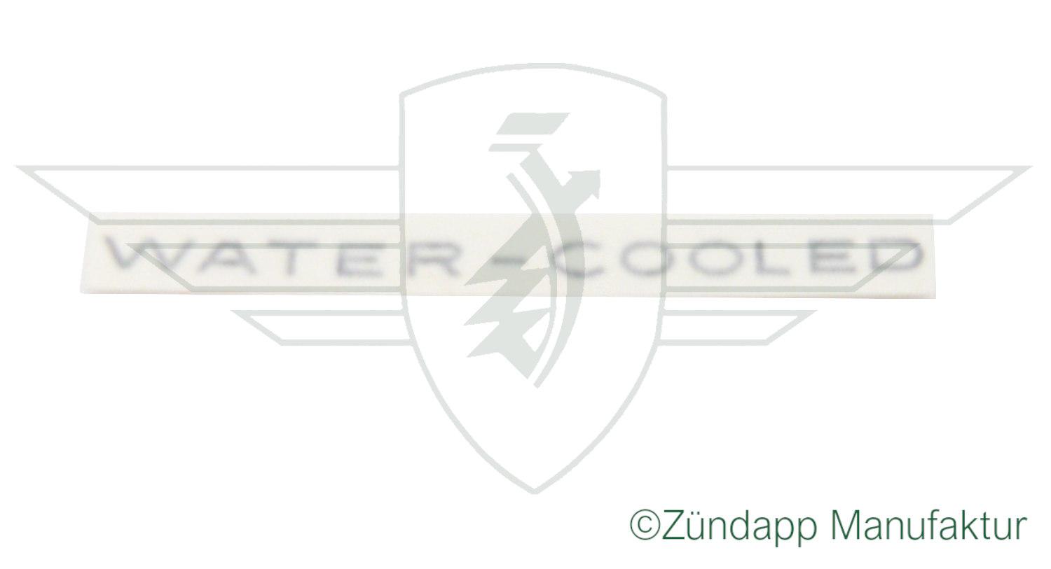 Decal "water-cooled"